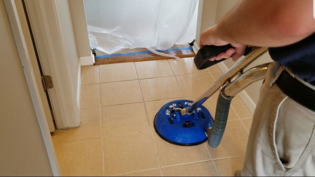 tile_grout_cleaning2 Mighty Clean professional cleaning tiled area